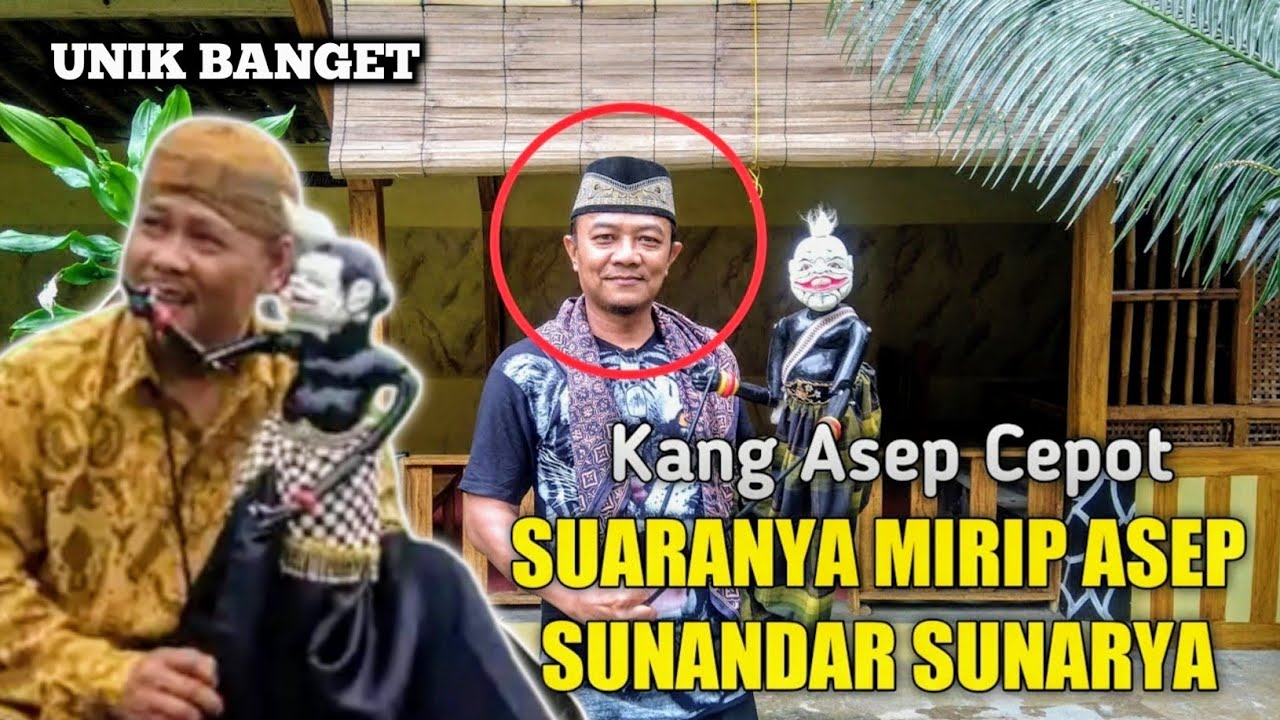 Gatot Kaca Rarabi, Unik Suaranya Mirip Abah Asep Sunandar Sunarya