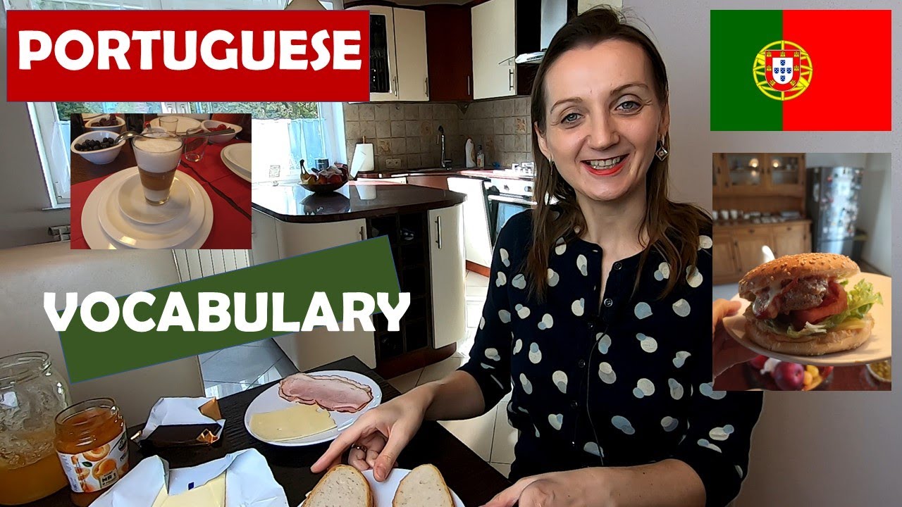 Understand basic food vocabulary in Portuguese. Comida e bebida.🍕🥪🎂