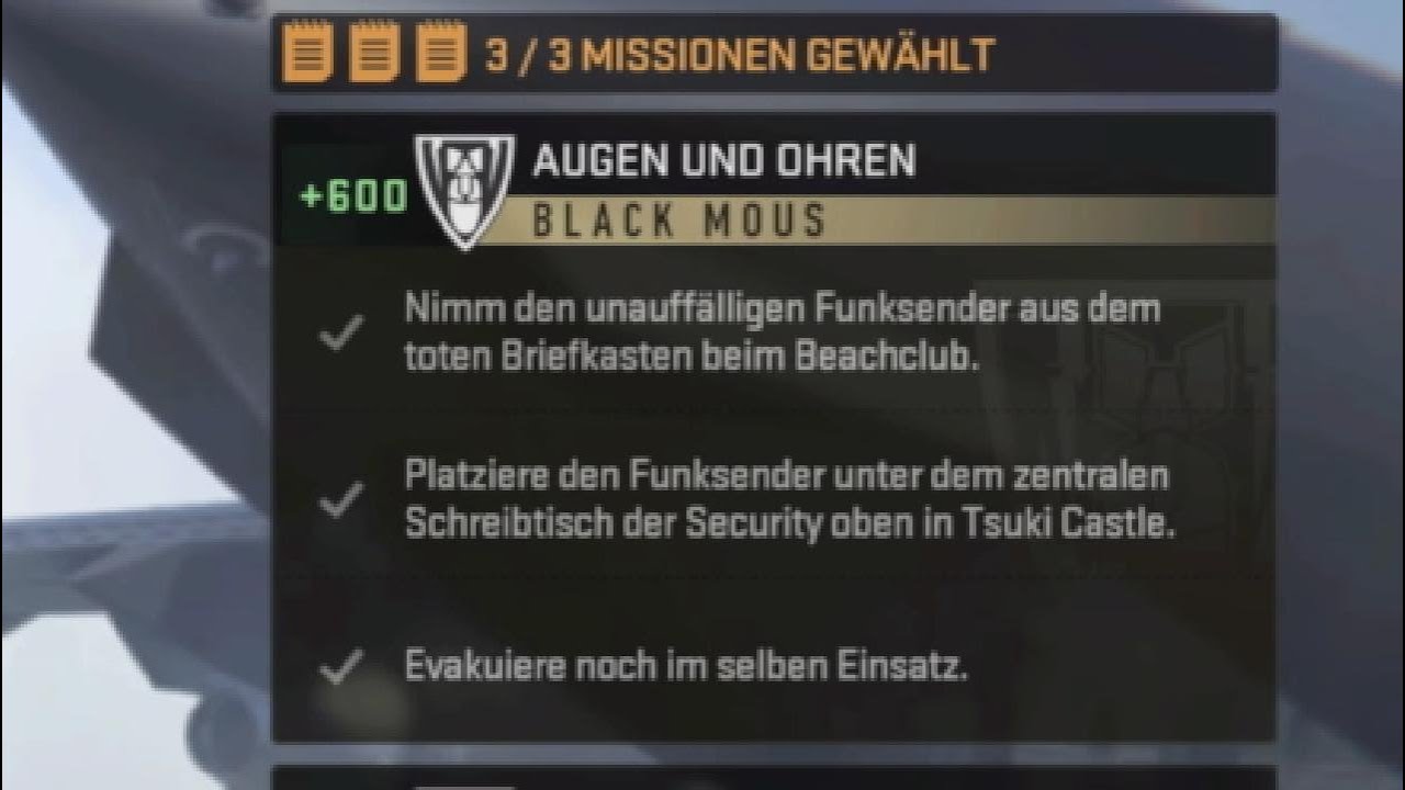 DMZ - Black Mous - Augen und Ohren