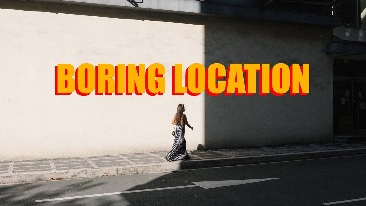 Street Photography In Boring Location