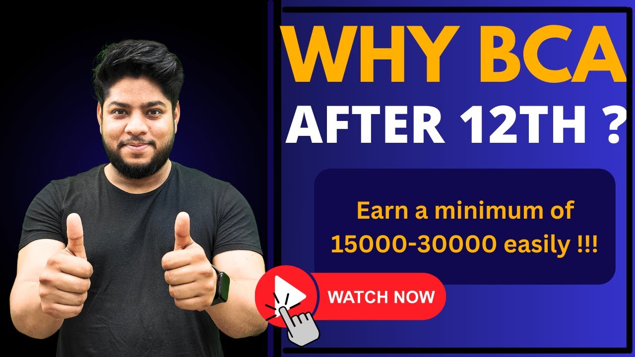 BCA as a Career option|BCA course details syllabus scope salary|Higher Education