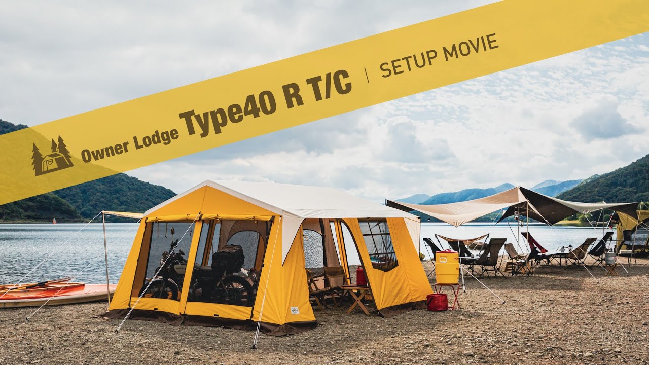 ogawa ｜ owner lodge Type40R T/C SETUP MOVIE