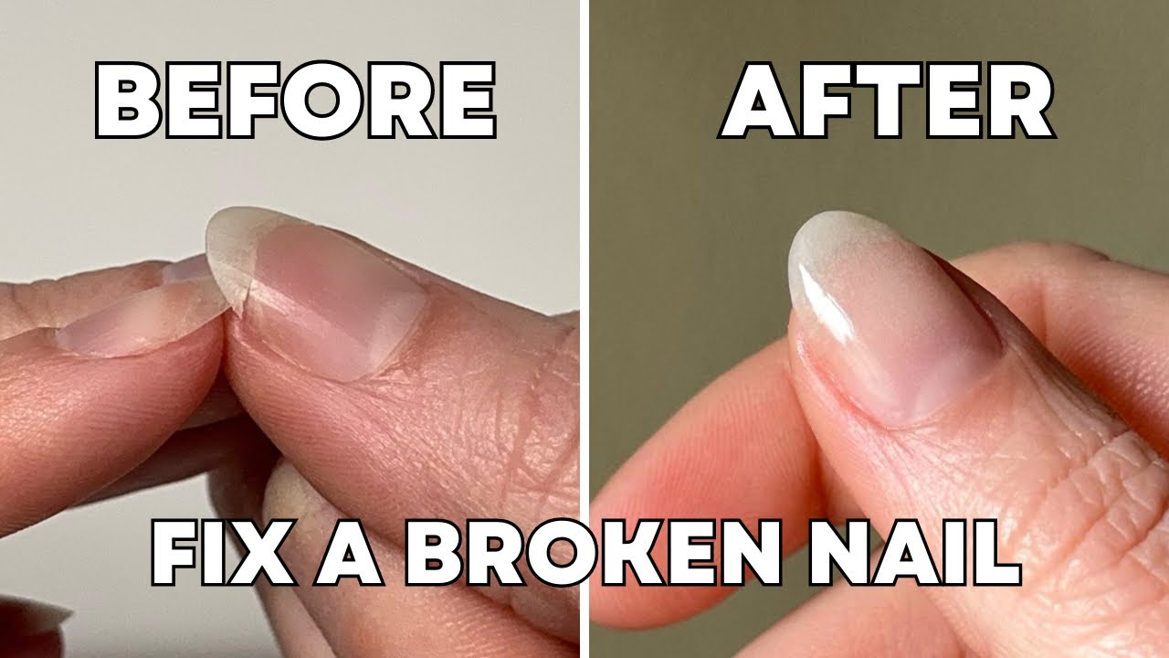 Fix A Broken Nail In Minutes With This Simple Dip Powder And Tea Bag Hack!