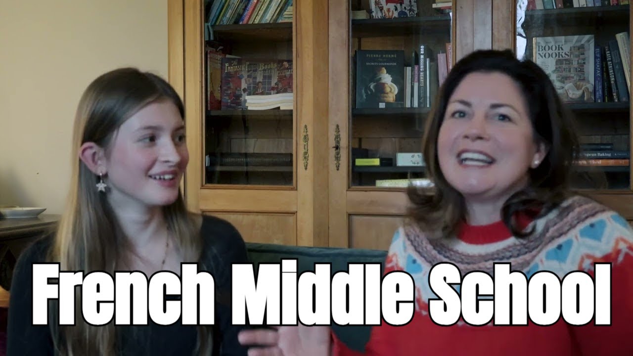 Inside French Middle School from a 13 year old American