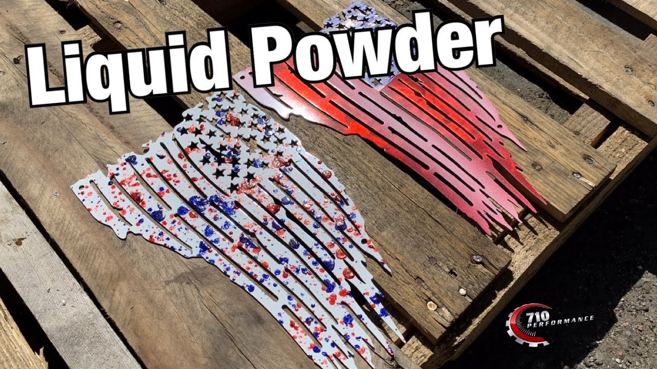 Powder Coating with Liquid Powder Coat