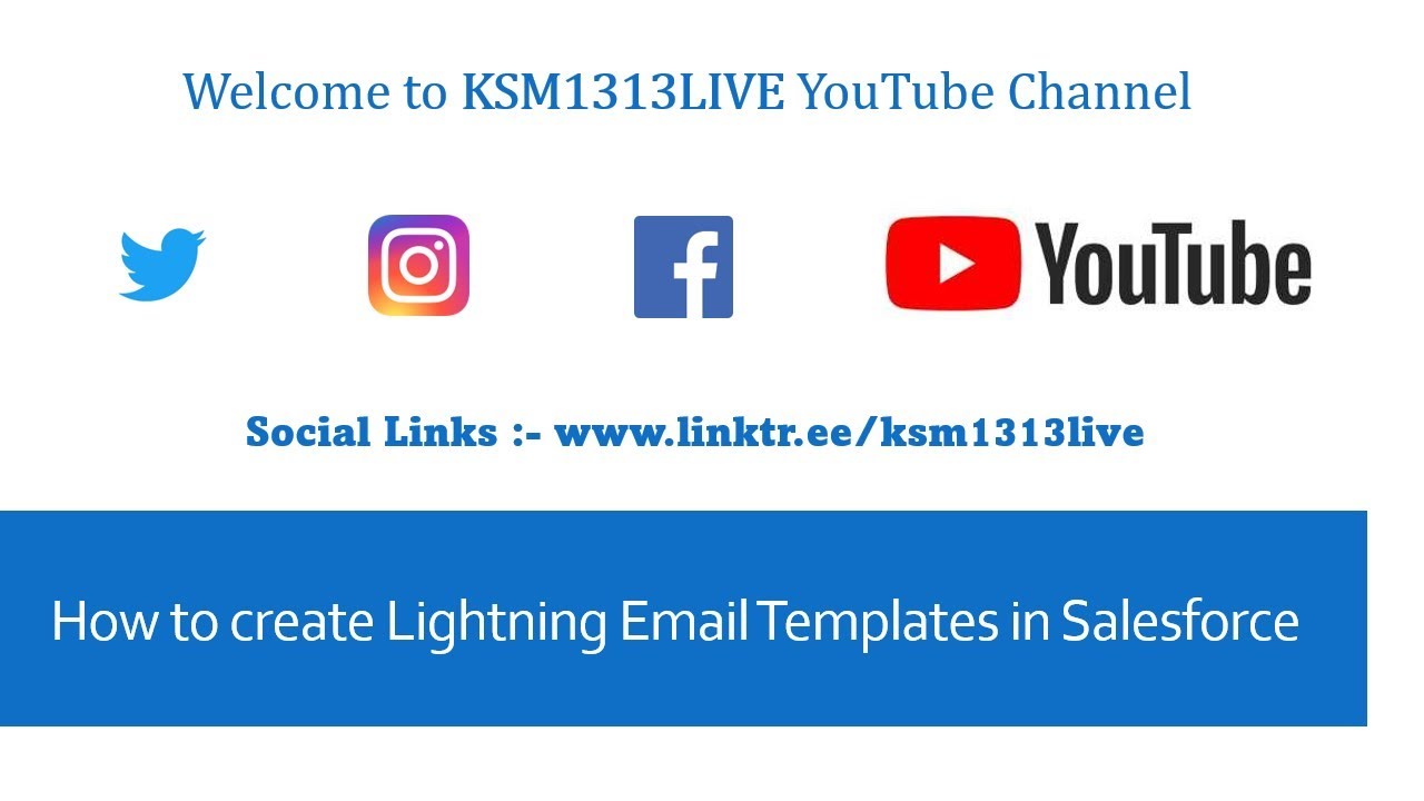 #12 How to create Lightning Email Templates in Salesforce ​Lightning - Business Users