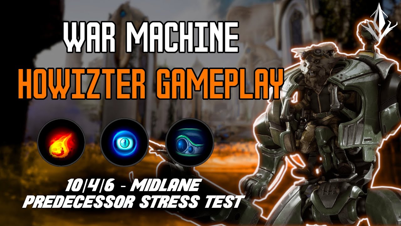 EXPLOSIONS FROM THE SKY! - Howizter Mid Lane Gameplay | Predecessor Stress Test Weekend