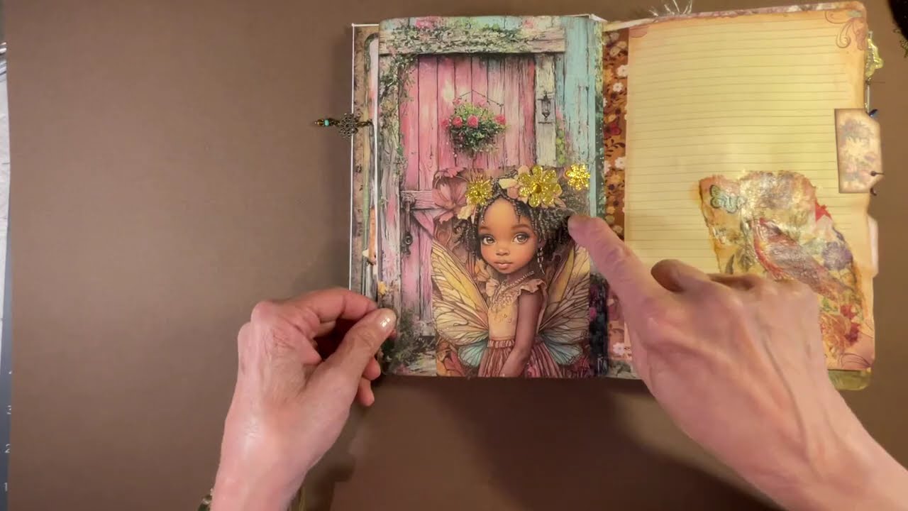 Fairy Themed Junk Journal Flip Through