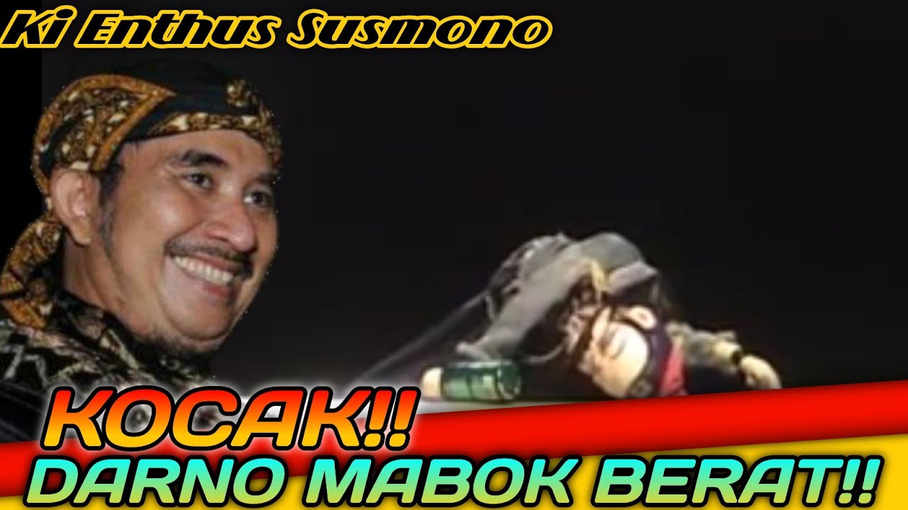 DIJAMIN NGAKAK!! WAYANG SANTRI KI ENTHUS - DARNO M4BOK SAMPAI TIDAK SADAR!!