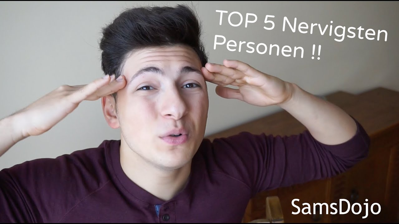 TOP 5 NERVIGSTEN Personen bei Konzerten
