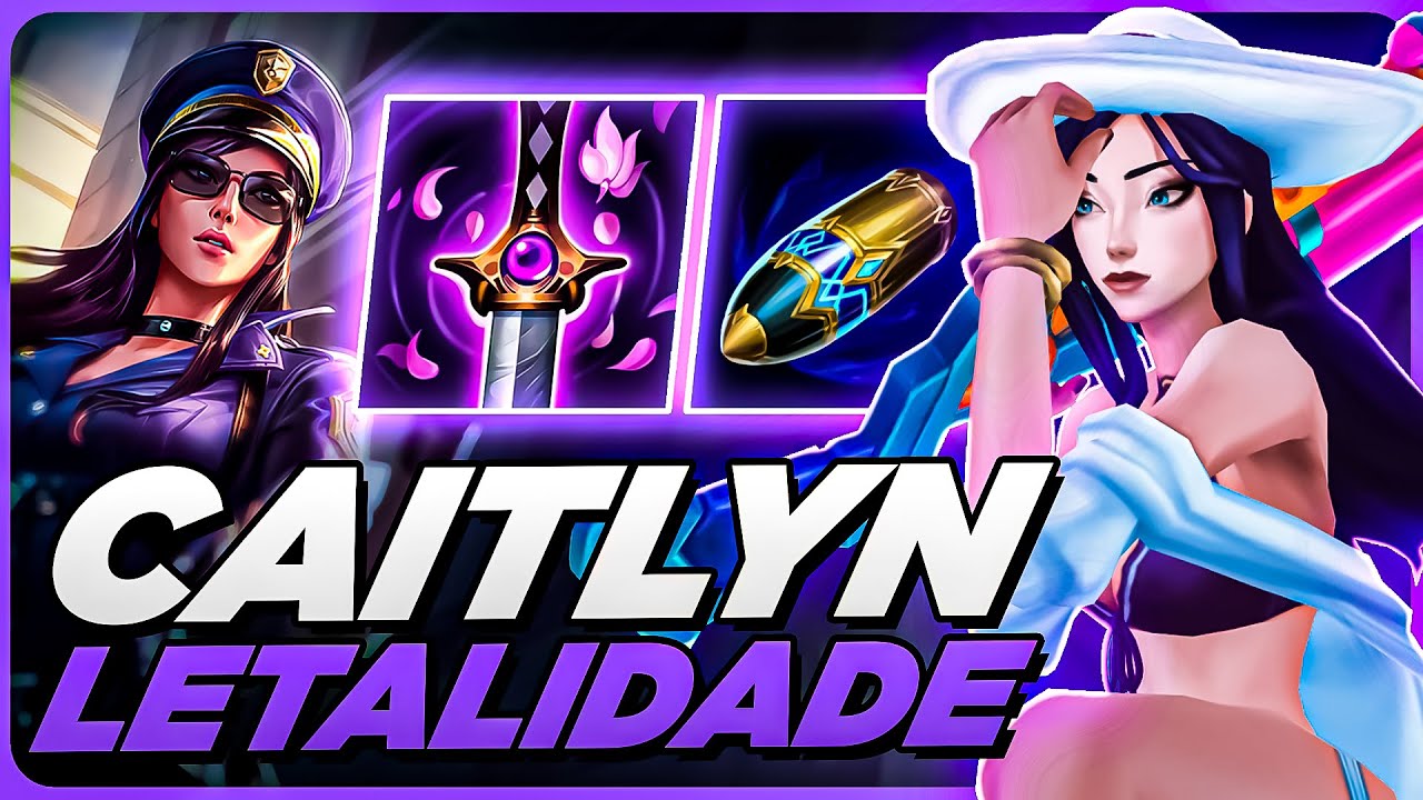 TESTANDO LETALIDADE NO HIGH ELO PRA CAIT | MONO CAITLYN GAMEPLAY