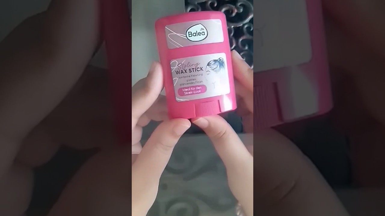 BALEA STYLING HAIR WAX STICK || #shorts #shortvideo #makeup