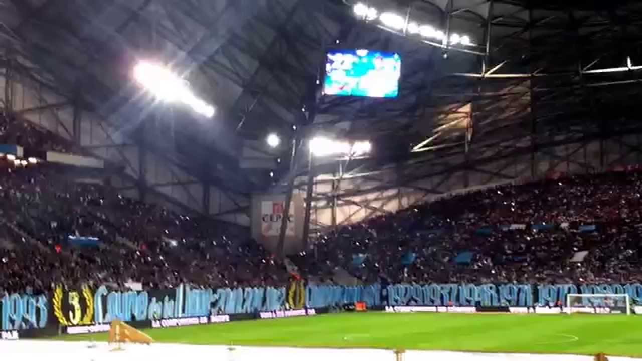 OM/PSG 2015 1er PUBLIC DE FRANCE Ambiance de folie