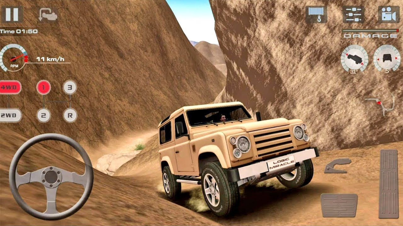 Игра на Андроид: OffRoad Drive Desert gameplay # 9 Free Roam - Автомобильные игры