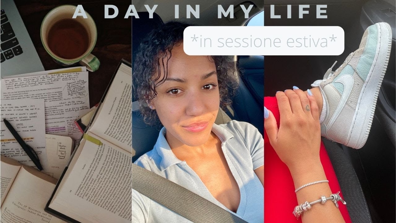 VLOG: UN GIORNO CON ME *IN SESSIONE ESTIVA* 🥵💪🏽 | productive, study day, funny, food| AP