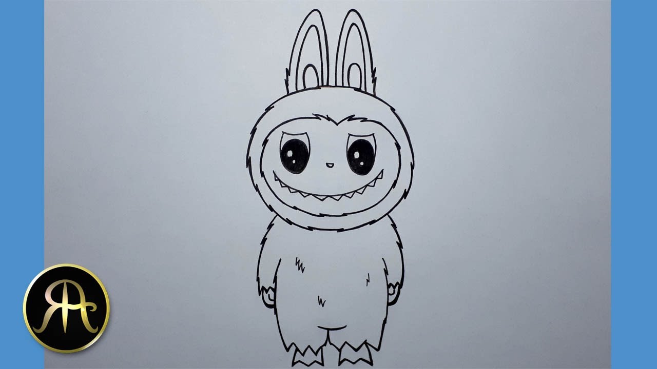 How to draw Labubu | Step by step tutorial | Easy drawing