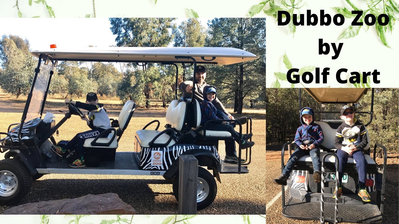 Dubbo Zoo by golf cart @ Taronga Western Plains Zoo @ Dubbo Day 2