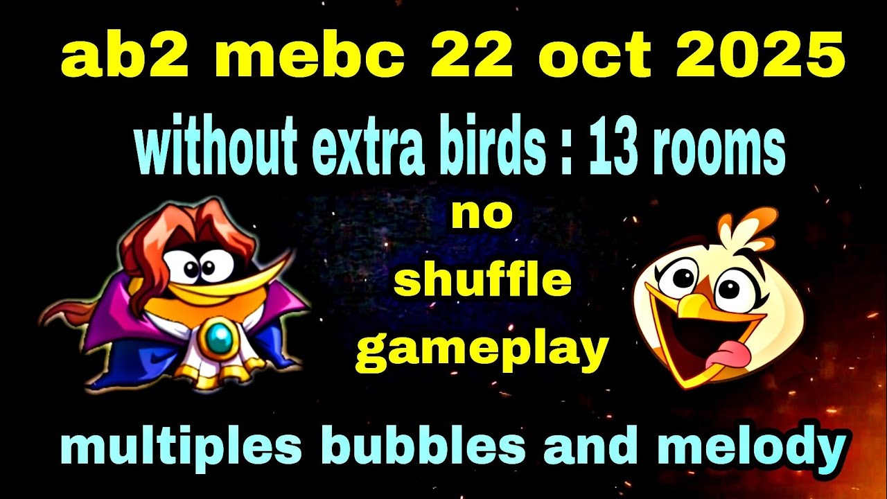 Angry birds 2 mighty eagle bootcamp Mebc 22 oct 2025 without extra birds #ab2 mebc today