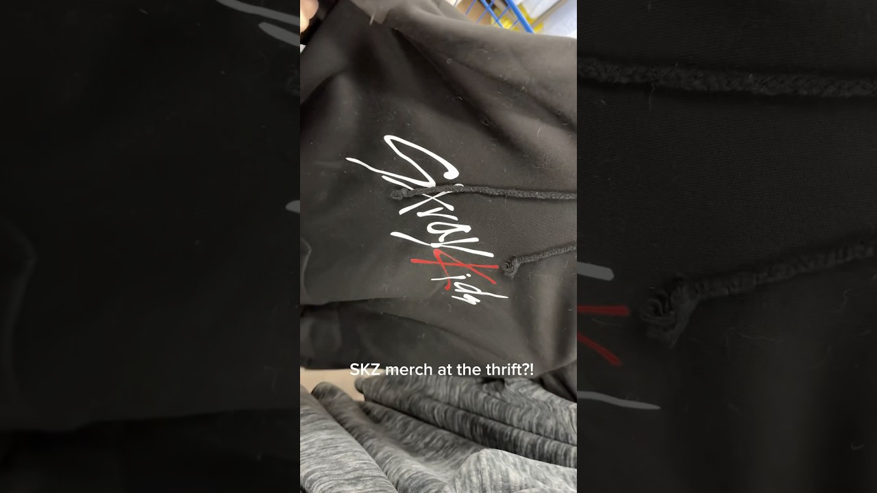 STRAY KIDS IN THE THRIFT?! #straykids #skz #thriting #kpop #kpopmerch #kpopstan #felix #hyunjin