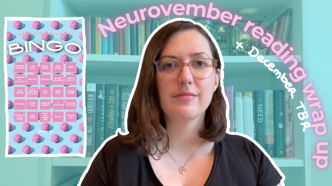 Did I find my BEST book of the year? 🩵🧠 Neurovember win! 🧠🩵 November reading wrap up & December TBR