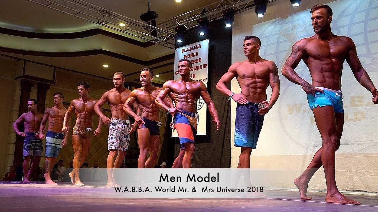 Men Model - Wabba World Mr. & Mrs. Universe Championship 2018