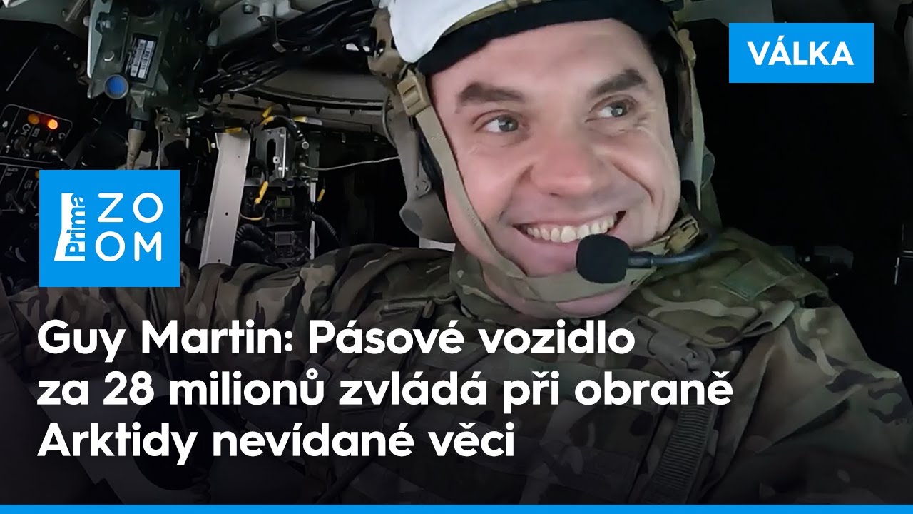 Guy Martin: Pásové vozidlo za 28 milionů zvládá při obraně Arktidy nevídané věci