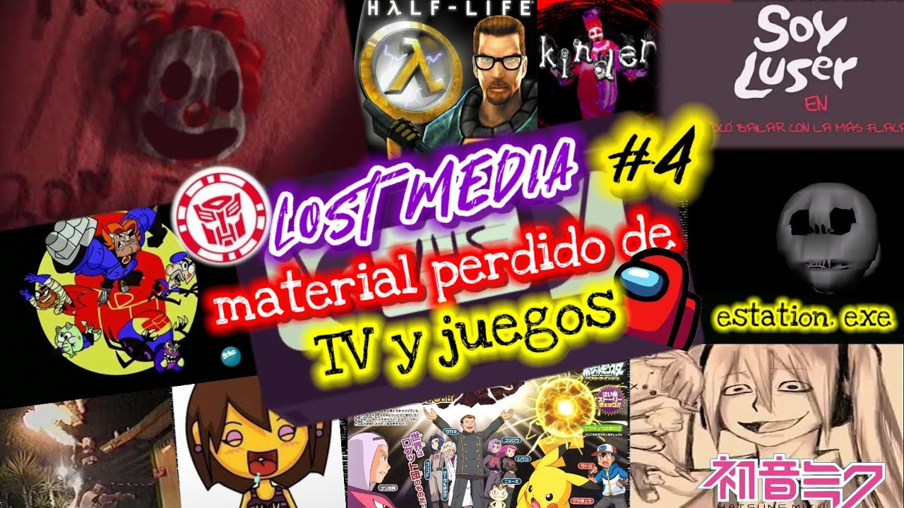 📼LOST MEDIA MATERIAL PERDIDO (edición de televisión y juegos)📼 #4