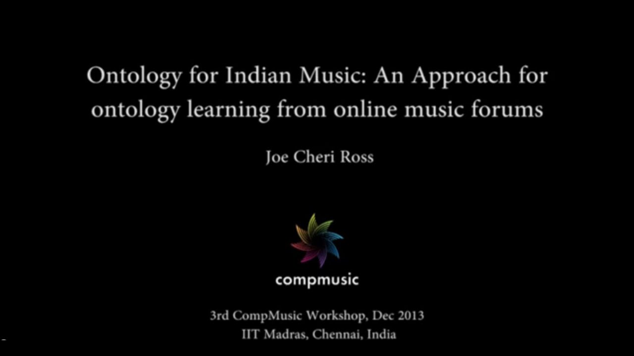 Ontology for Indian Music: An Approach for ontology learning from online music forums