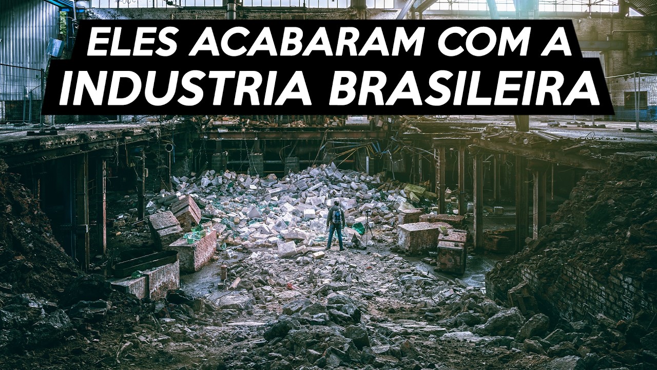 Brasil vs Alemanha | Por que eles mantêm indústria e nós perdemos a nossa