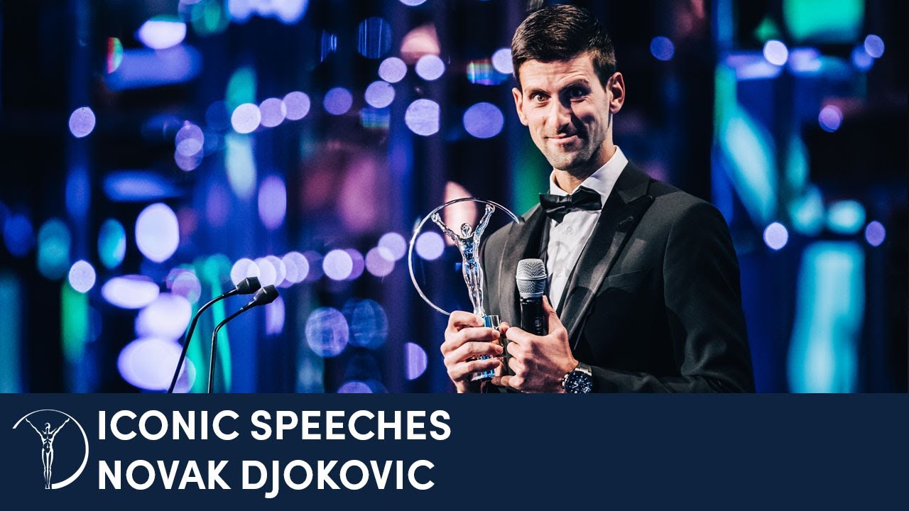NOVAK DJOKOVIC - Iconic Speech