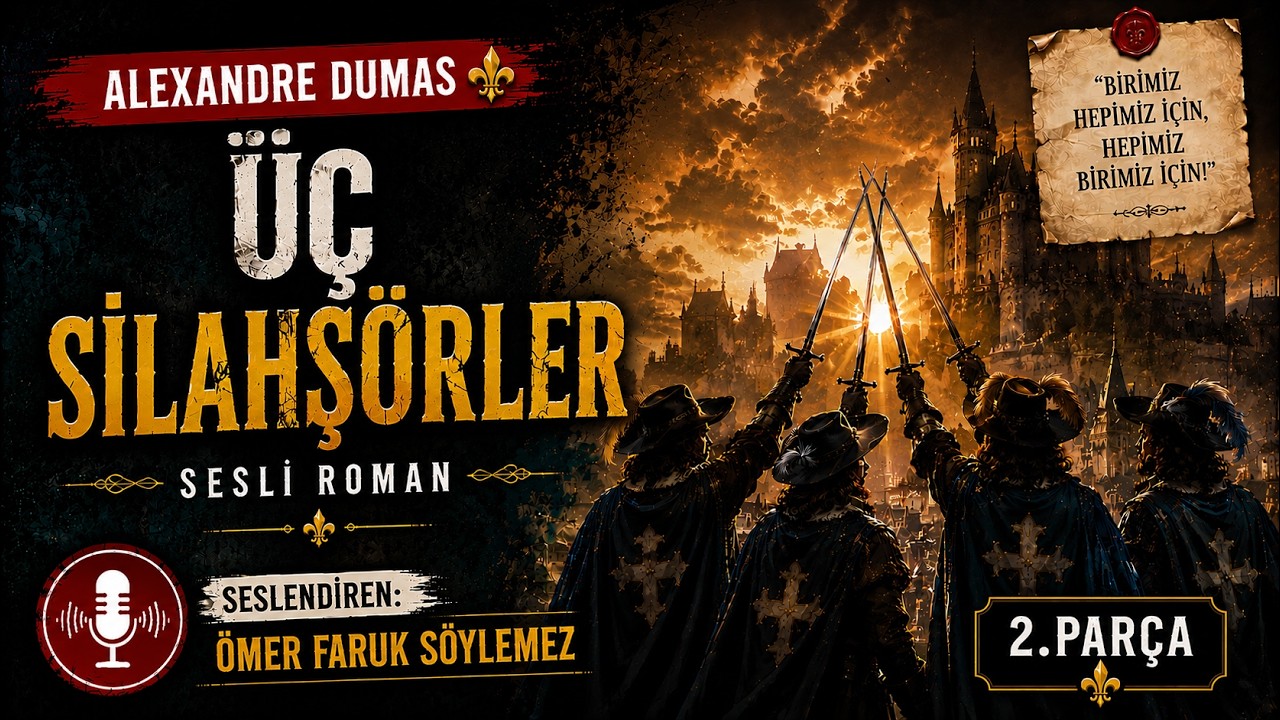 Üç Silahşörler | Alexandre Dumas | Sesli Kitap | 2.Parça