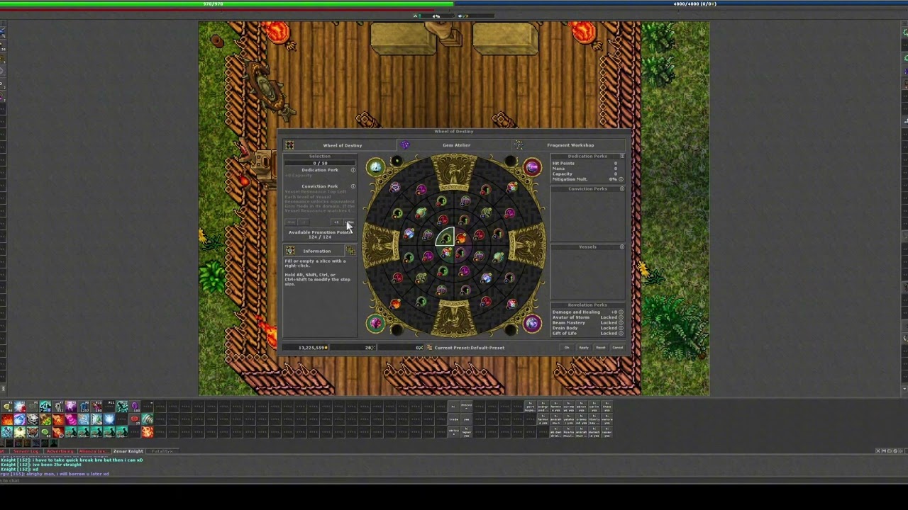 Como usar gema en wheel of destiny