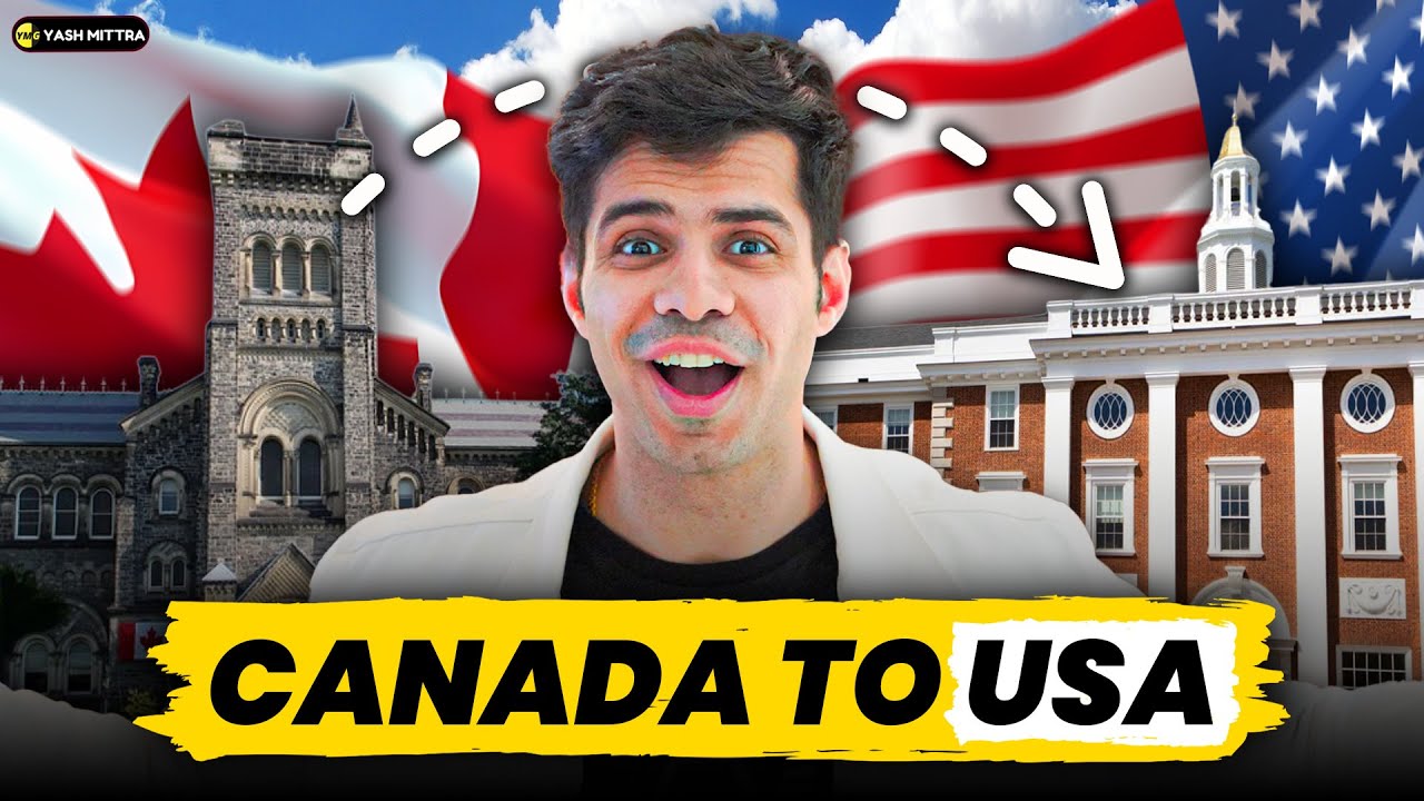 How to Move from Canada to USA? | Easiest Pathway #studyabroad