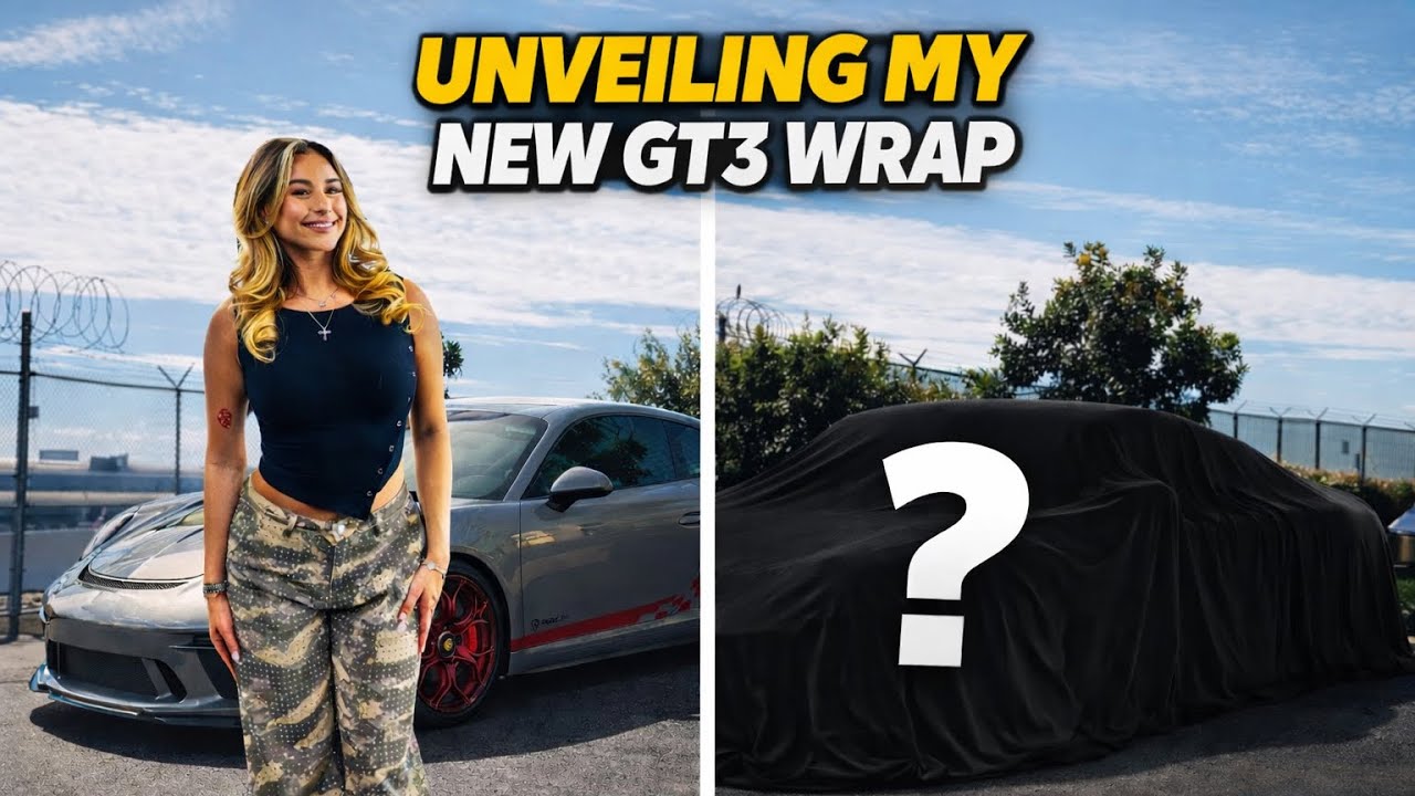 UNVEILING MY NEW GT3 WRAP 