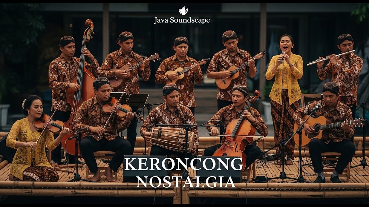 Keroncong Santai Jembatan | Vokal Menemani Lintas & Suasana Sungai & Kenangan Menyeberang