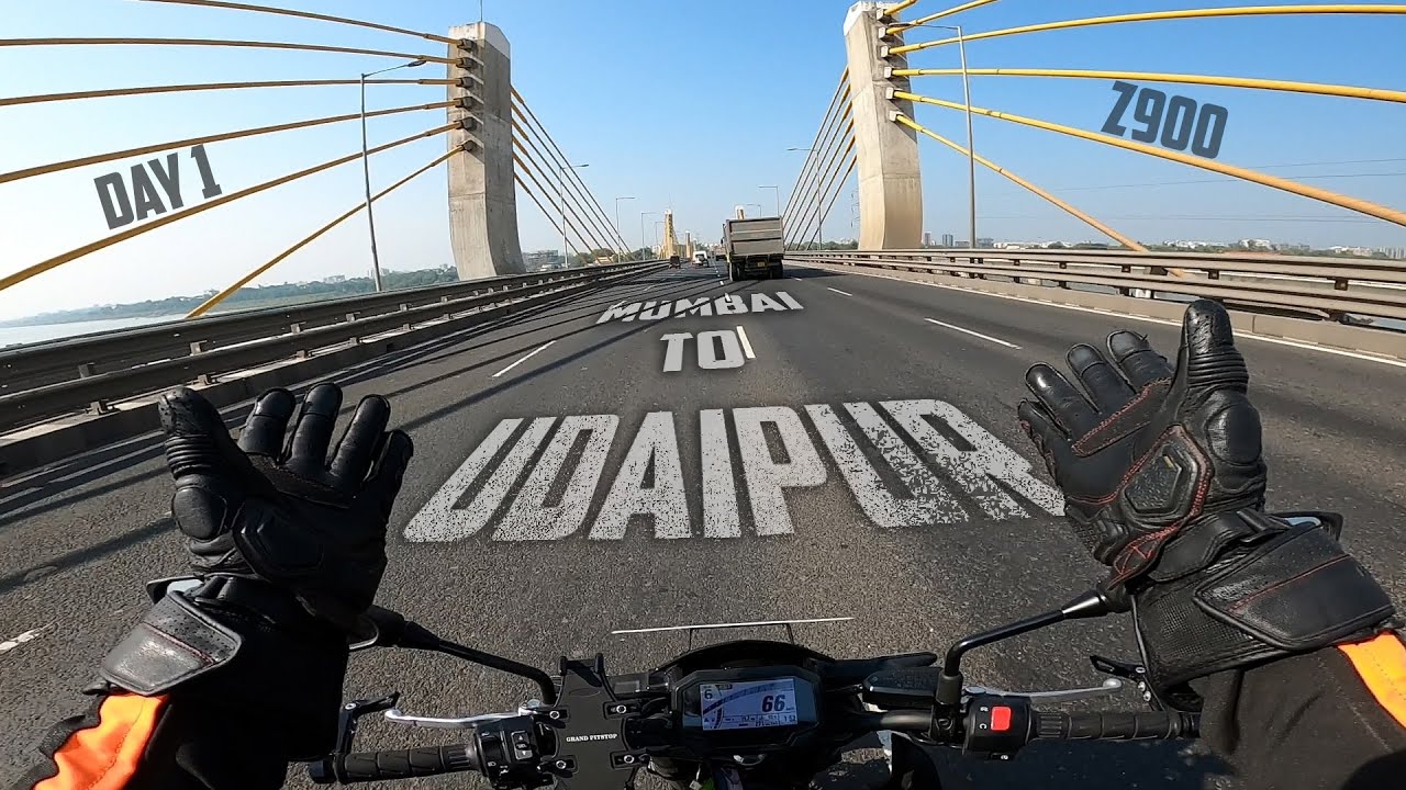 MUMBAI TO UDAIPUR - EP1 | FUN - TRAGEDY | Daily Observations India | Kawasaki Z900 | @RidingJutsu