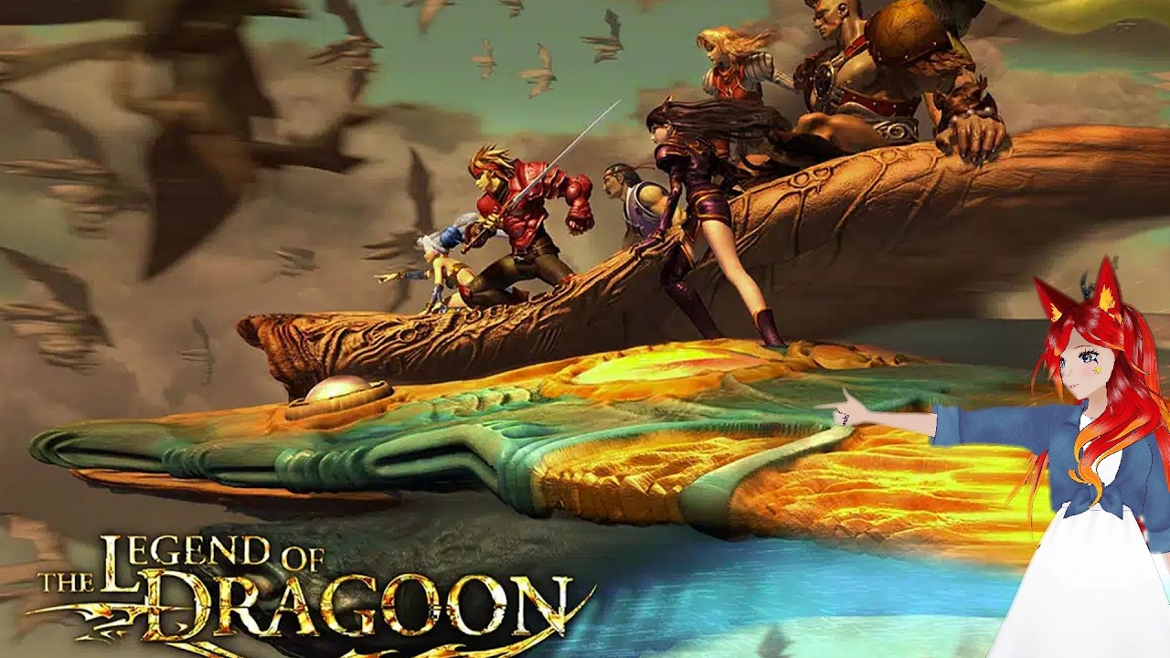 Rescue Mission Commence Legend of the Dragoon | Blind Playthrough (VTuber Stream)
