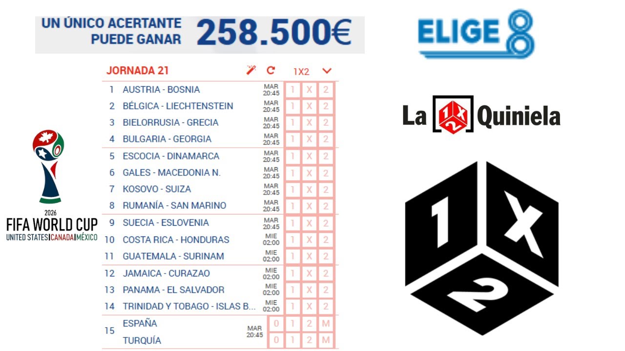 MIS PRON&Oacute;STICOS AN&Aacute;LISIS Y ELIGE 8 QUINIELA JORNADA 21