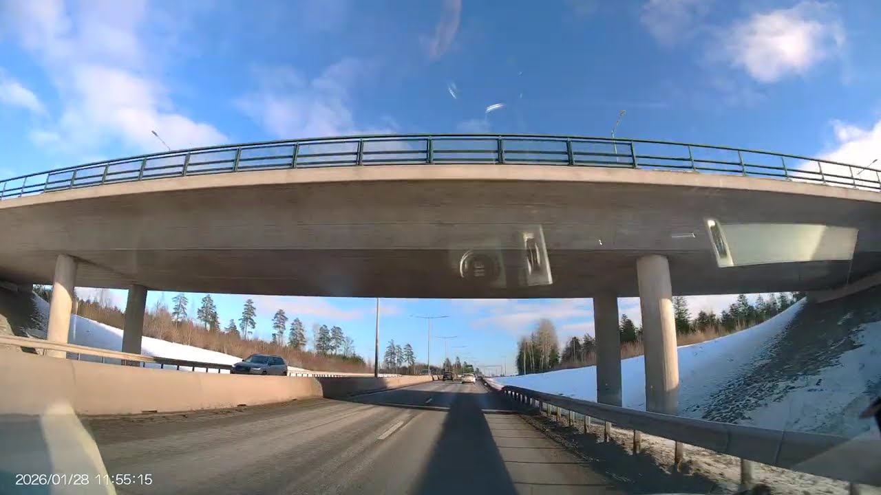 Vinterkörning från Bro till Sollentuna 🇸🇪 | E18 → E4 i 4K Dashcam