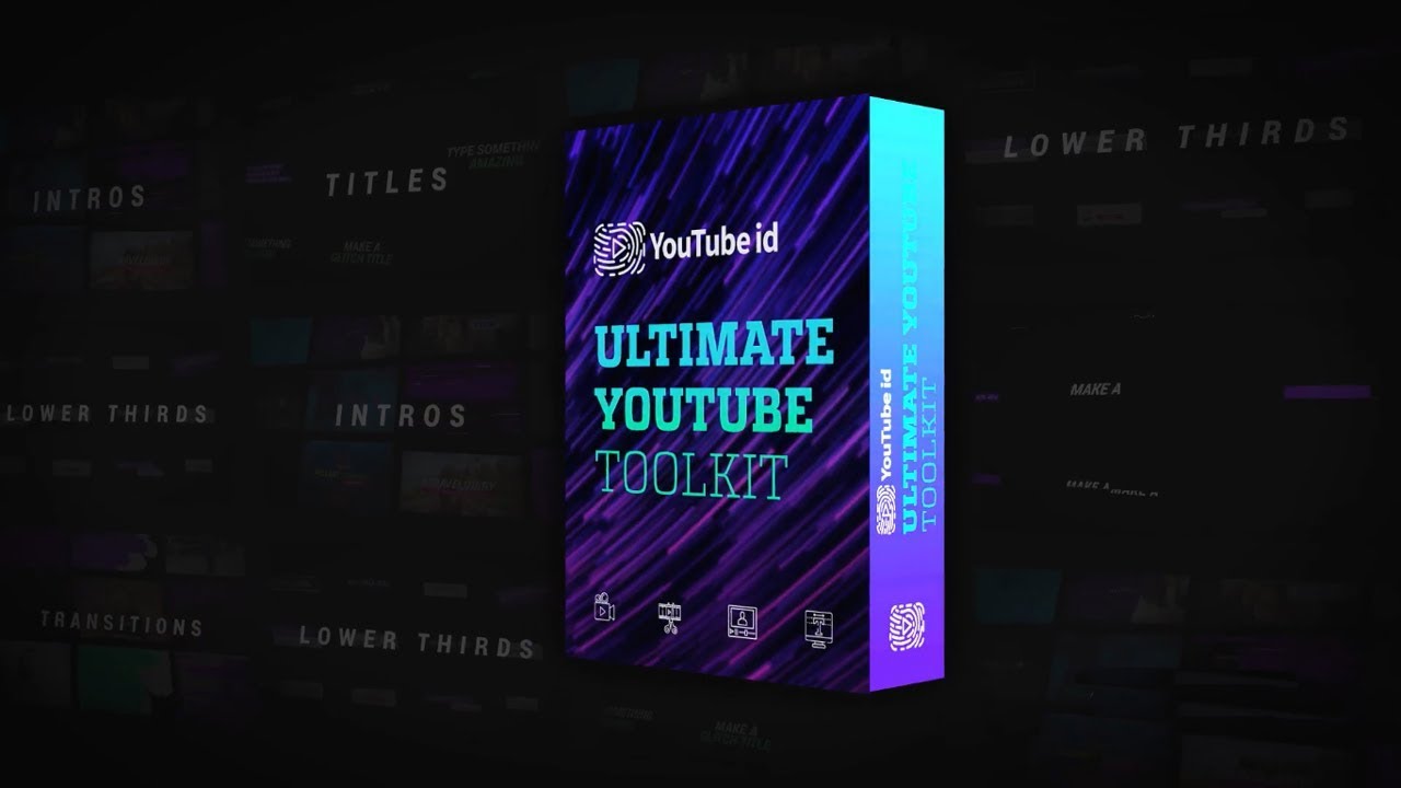 100+ YouTube Elements Pack - After Effects Template