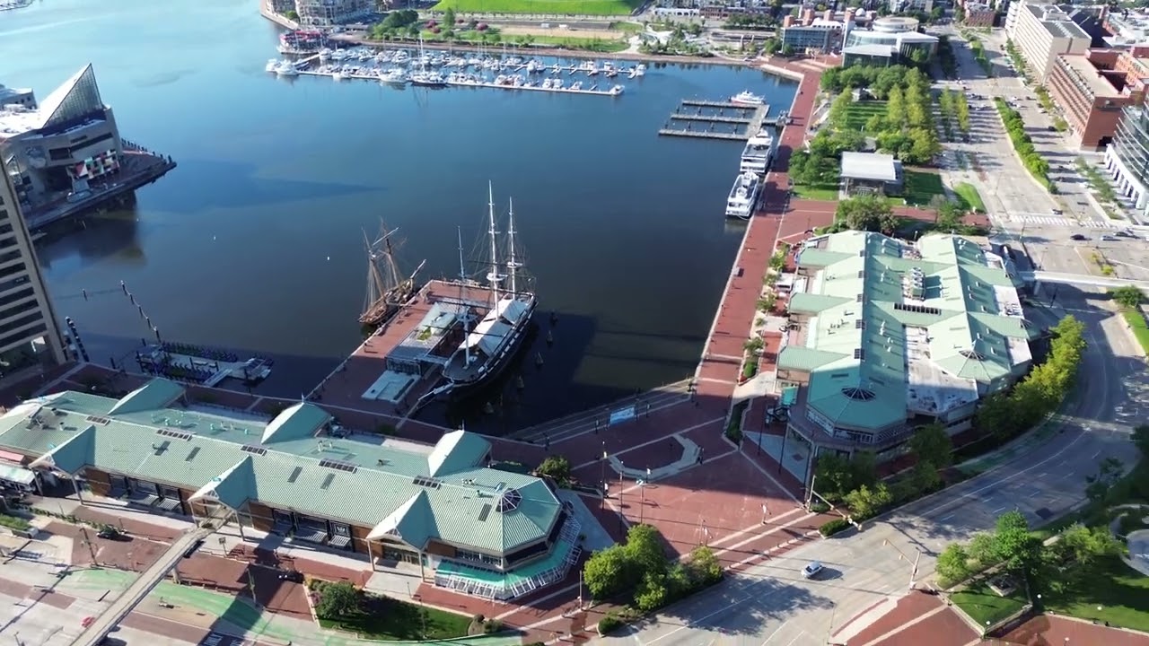 View over Baltimore Harbor part 1: Mini 3