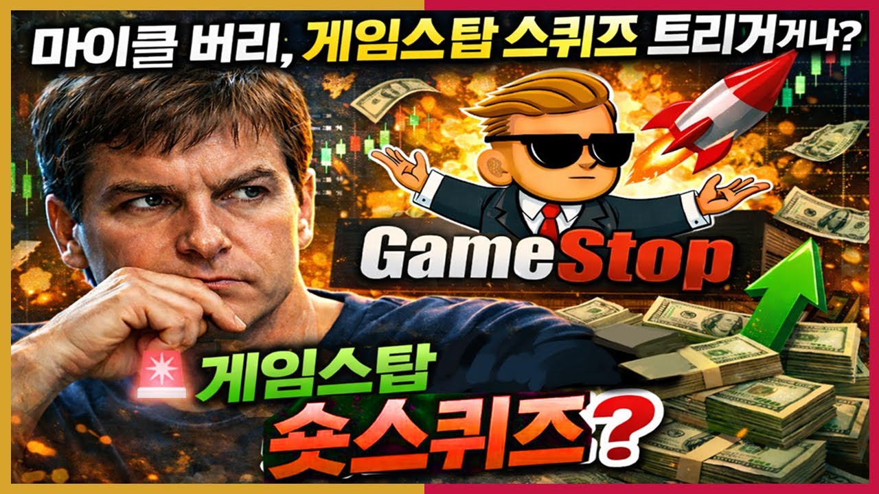 🚨게임스탑, 마이클 버리 스퀴즈 트리거 거나?!💥🚀