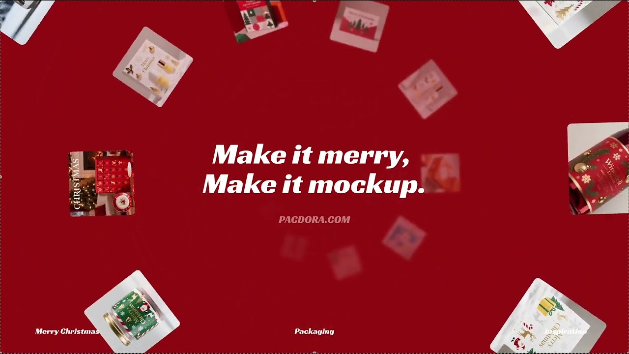 Christmas mockup magic is here! Deck your designs with Christmas magic🌲🎅