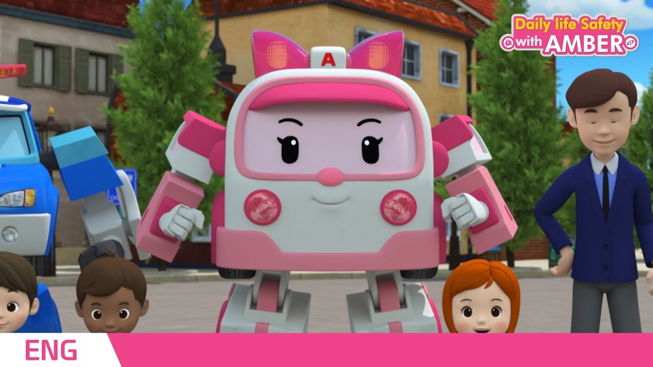 🚨 Daily life Safety with AMBER | EP 26 | Robocar POLI | Kids animation