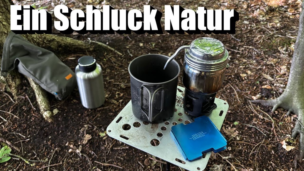 Wasser, Wald… und Kaffee mit dem Esbit Kaffeekocher