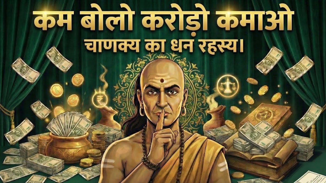 कम बोलो ज्यादा कमाओ | चाणक्य का वो रहस्य जो करोडपति कभी नही बताते |Chanakya Niti On Money Psychology