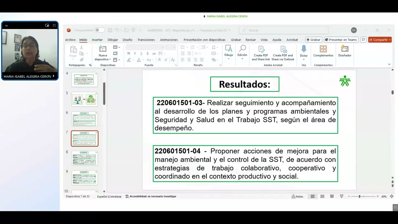Grabación Sesión en Línea 13 de marzo de 2026 Ambiental - SST
