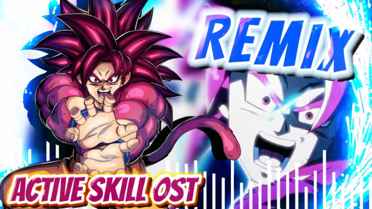 【ドッカンバトルBGM】《ゼンカイのバトル》LR超サイヤ人4孫悟空(DAIMA)力属性 アクティブスキル Remix