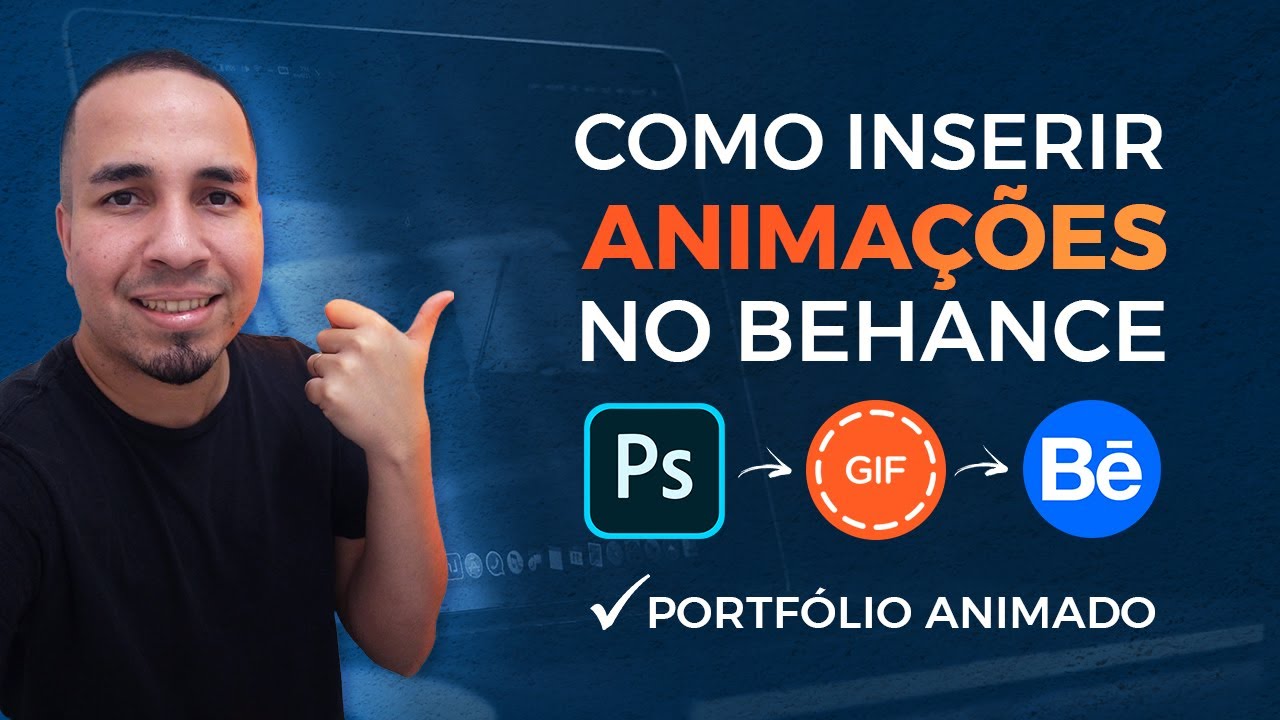 Como inserir animações no Behance I Crie um portfólio animado