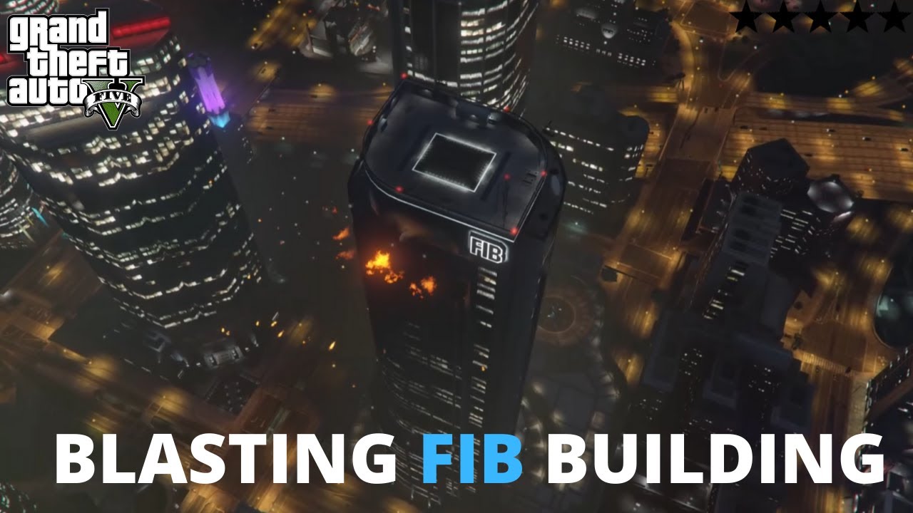 WE PLANNED IT LIKE A PRO TERRORIST (GOLD MEDAL MISSION) FIB BUILDING WALKTHROUGH